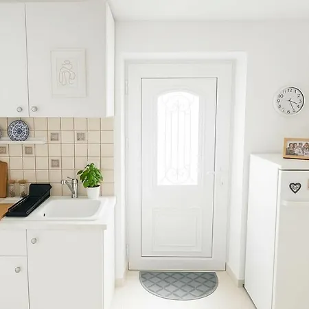 Picturesque Paros White House With Balcony Views 雷夫克斯